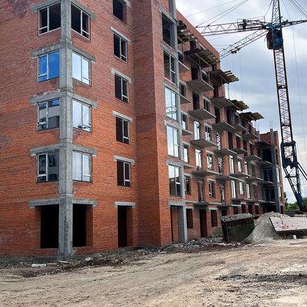 Ход строительства ЖК Містечко Південне, 12-13 дома, июнь 2026