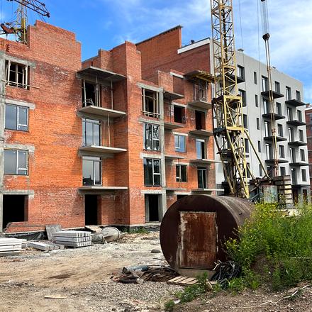 Ход строительства ЖК Містечко Південне, 11-12 дома, июнь 2026