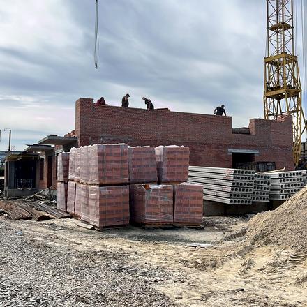 Ход строительства ЖК Містечко Південне, 20 дом, июнь 2026