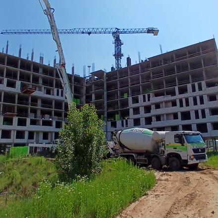 Ход строительства ЖК Paradise Avenue, 8 дом, июнь 2026