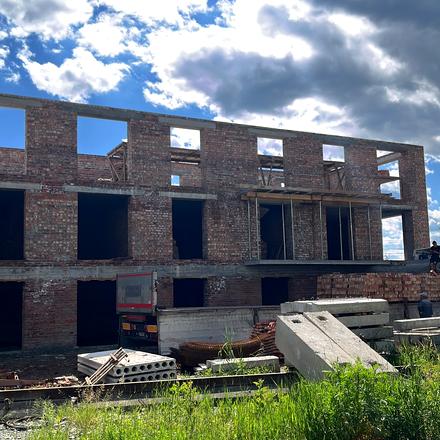 Ход строительства ЖК Family House, 3 дом, июнь 2026