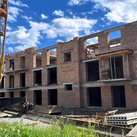 Ход строительства ЖК Family House, 3 дом, июнь 2026