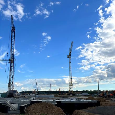 Ход строительства Микрорайон Академический, 3 очередь (дом 11), июнь 2026