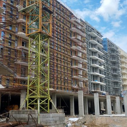 Ход строительства ЖК RESIDENTS AVENUE, 7 дом, июнь 2026
