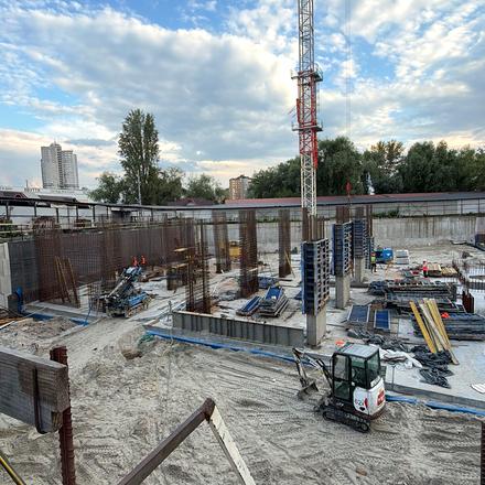 Хід будівництва Прибутковий будинок S1 Позняки, Будинок, червень 2026