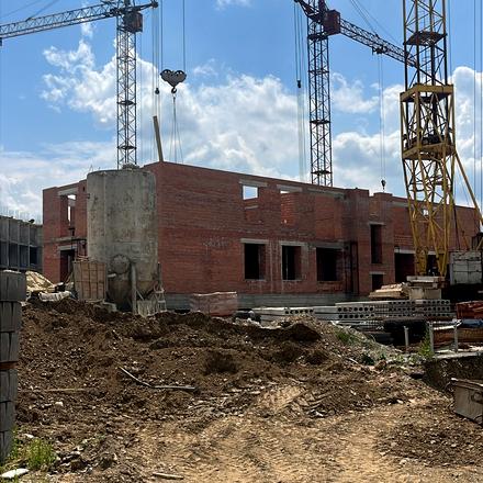 Ход строительства ЖК Опришівська Слобода, 3 очередь (дом 7), июнь 2026