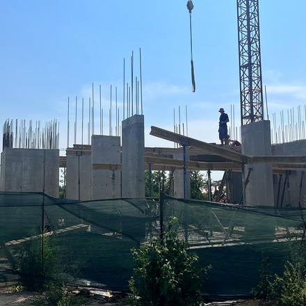 Хід будівництва ЖК Green Yard, 1 будинок, червень 2026
