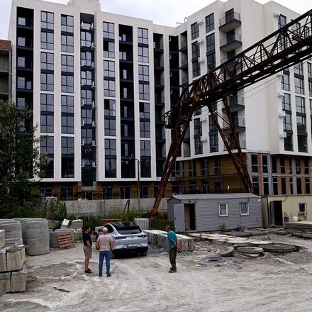 Хід будівництва ЖК Бузковий, 1-2 секції, липень 2026