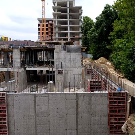 Хід будівництва ЖК N69 Residents, 5, 6 будинки, липень 2026