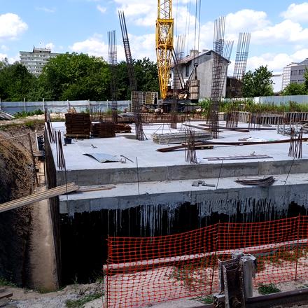 Ход строительства ЖК LEONICA, 1 дом (секция 1), июль 2026