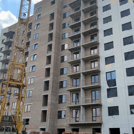 Хід будівництва ЖК City Park, 1 будинок (секція 1), липень 2026