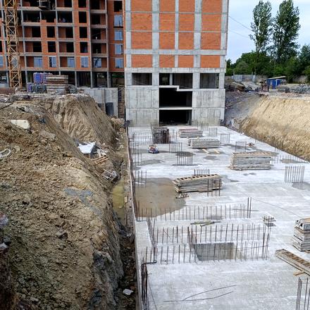 Ход строительства ЖК CONTINENT STREET, 2 дом, июль 2026