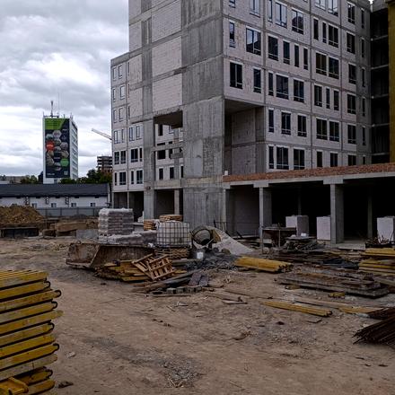 Ход строительства ЖК BIG BEN, Дома Б3, Б4, июль 2026