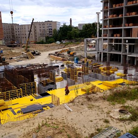 Ход строительства LVIV CITY, А4 дом, июль 2026
