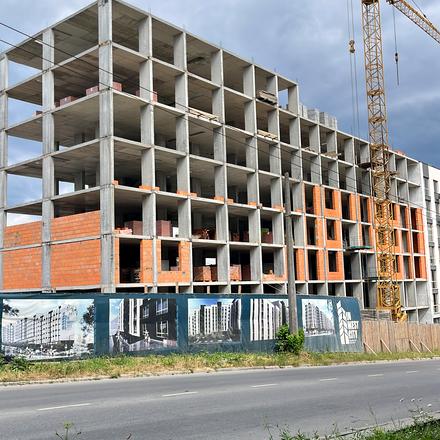 Хід будівництва ЖК WEST HILL, 2-3 секції, липень 2026