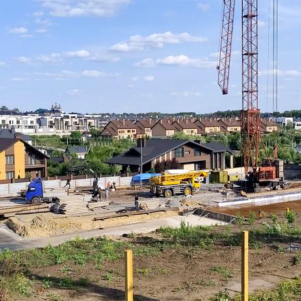Ход строительства ЖК Автобиография Парковый, Дом, июль 2026