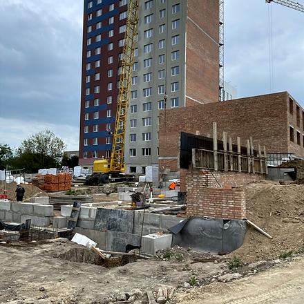 Хід будівництва ЖК ЗиґЗаґ, 6 секція, липень 2026