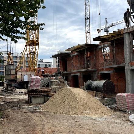 Хід будівництва ЖК Містечко Південне, 17-18 будинки, липень 2026