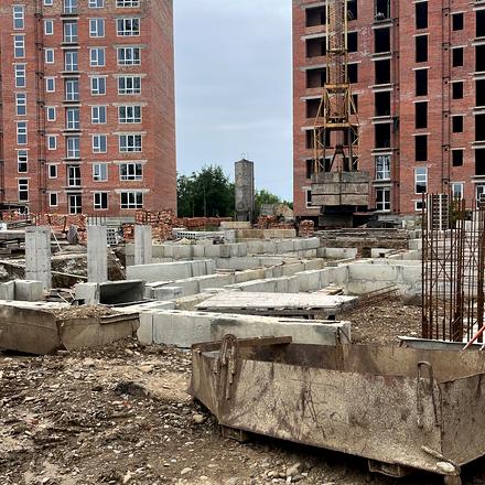 Хід будівництва ЖК Опришівська Слобода, 3 черга (будинок 7), липень 2026