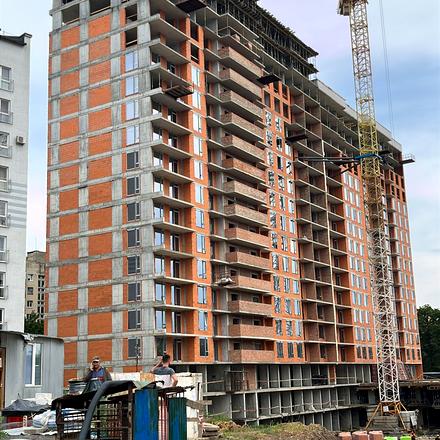 Хід будівництва ЖК City, 1 будинок (секції 14-15), липень 2026