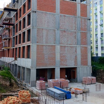 Ход строительства ЖК Estet Hill, 2 дом, июль 2026