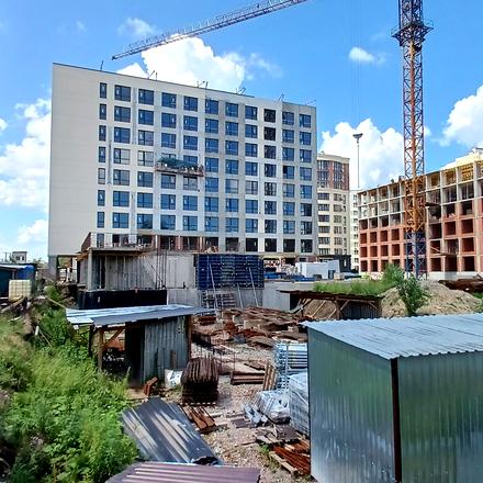 Ход строительства ЖК Estet Hill, 1 дом, июль 2026