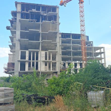 Хід будівництва ЖК Prostranstvo на Радісній, Будинок Г, липень 2026