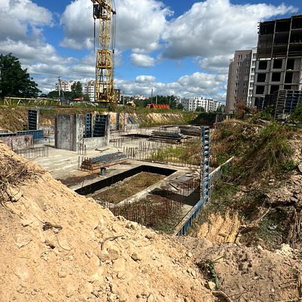 Хід будівництва ЖМ Нова Буча, 8.1-8.2 будинок, липень 2026