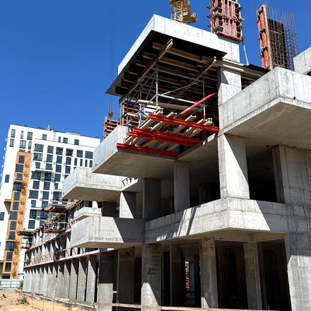 Ход строительства ЖК Файна Таун, дом 04301-04305, июль 2026