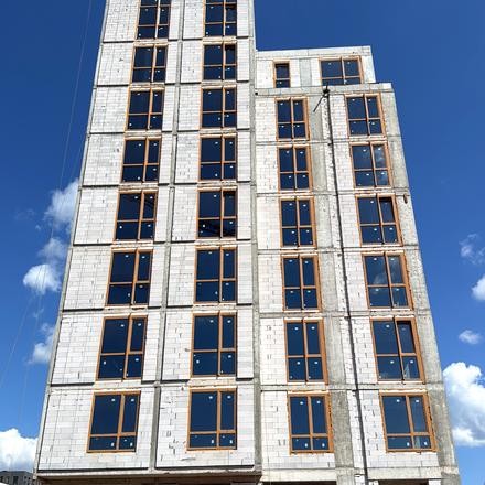 Ход строительства ЖК Файна Таун, дом 02401-02403, июль 2026