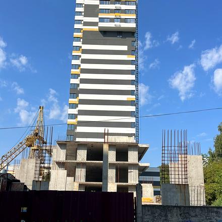Хід будівництва ЖК Затишний-2, 2 будинок (секція 1), серпень 2026