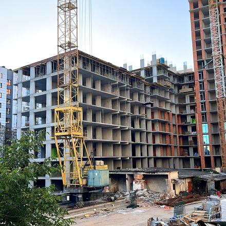 Хід будівництва ЖК HydroPark DeLuxe, 1-2 будинки, серпень 2026