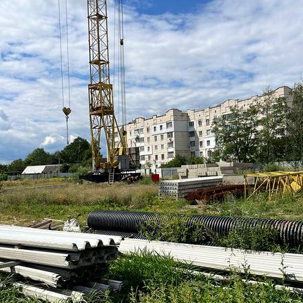 Хід будівництва вул. Біласа і Данилишина, Будинок, серпень 2026