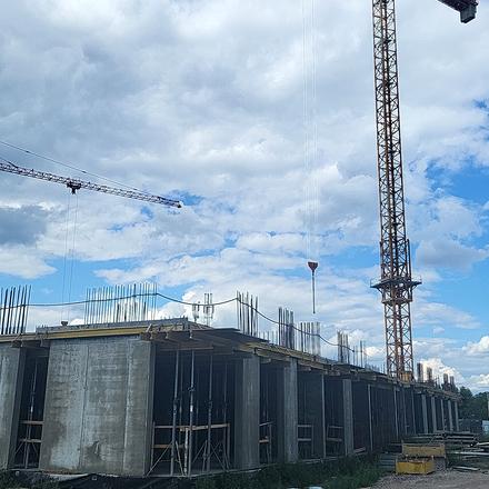 Ход строительства Русановская Гавань, Дом 9-12, август 2026