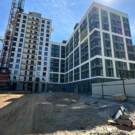 Ход строительства ЖК PARK ROYAL, А012 дом, август 2026