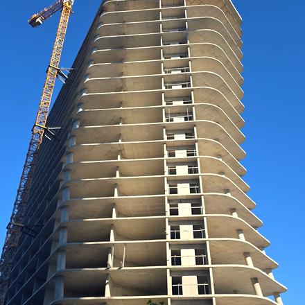 Хід будівництва Kandinsky Odesa Residence, 2 будинок, серпень 2026