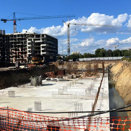 Хід будівництва ЖК Viking Gardens, 7.1-7.2 секції, серпень 2026