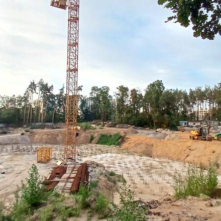 Ход строительства ЖК Echo Park, 3 дом, август 2026