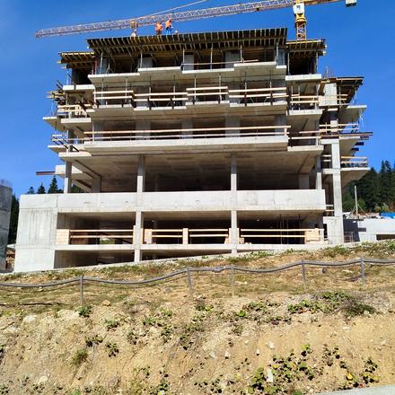 Ход строительства Апарт-отель VELMY, 1 очередь (секция B), сентябрь 2026