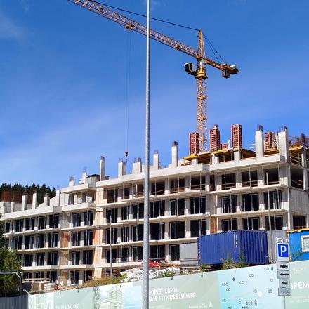 Ход строительства Апарт-отель VELMY, 1 очередь (секция A), сентябрь 2026