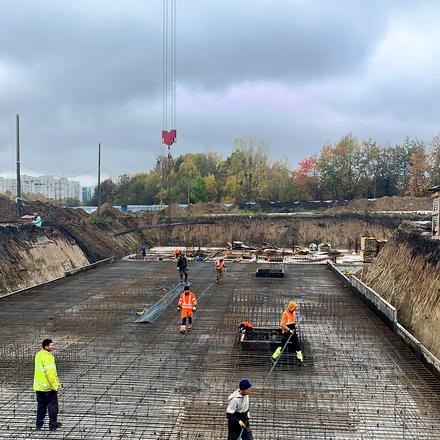 Хід будівництва ЖК Auroom Urban, 3 будинок (секції 1-3), жовтень 2026