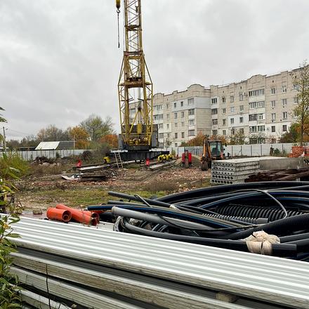 Хід будівництва вул. Біласа і Данилишина, Будинок, жовтень 2026