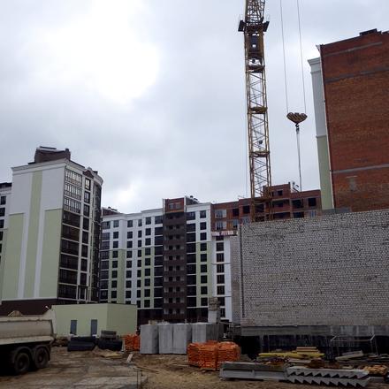 Ход строительства ЖК Лесная сказка, Общий план, ноябрь 2016