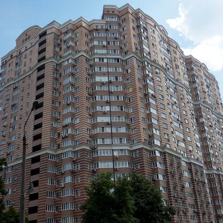 Ход строительства ЖК Голосеево, Дом 1, июль 2014