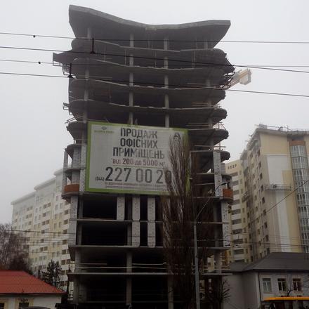 Хід будівництва ЖК Gloria Park, Загальний план, листопад 2016