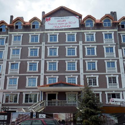 Ход строительства ЖК Британский квартал, 1 очередь (дом 2), июль 2014