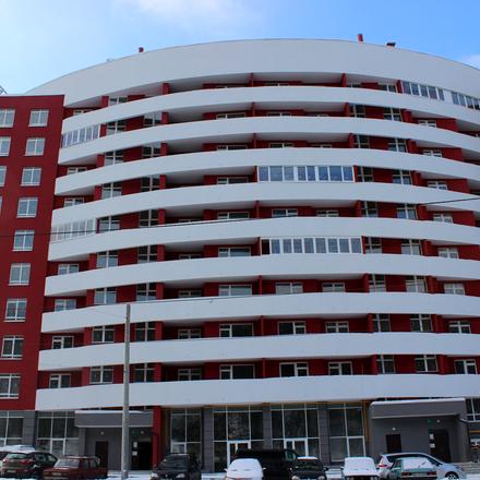 Хід будівництва ЖК Еко-дім на Стуса, 1 будинок, грудень 2016