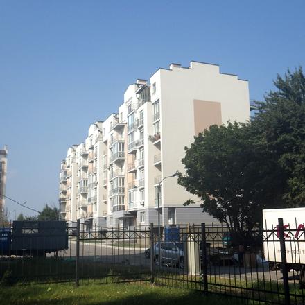 Хід будівництва ЖК Кришталеві джерела, 1 черга (будинок 110), серпень 2014