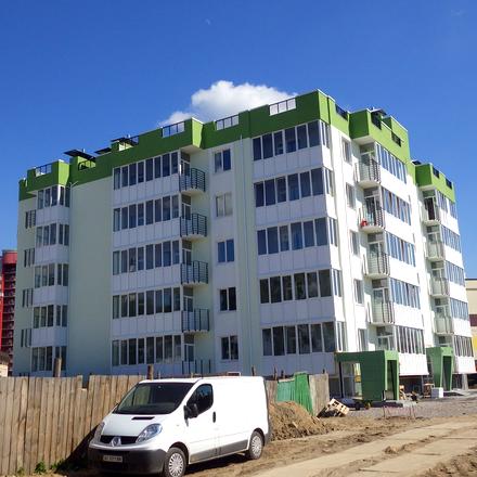 Ход строительства ЖК Concept Hall, Дом 1, июль 2014