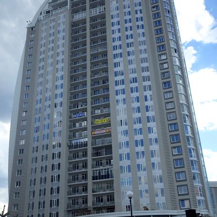 Хід будівництва просп. Володимира Івасюка (Героїв Сталінграда), 2, 1 секція, липень 2014